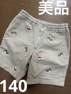 美品ポロラルフローレン★キッズパンツ8サイズ 犬柄 140