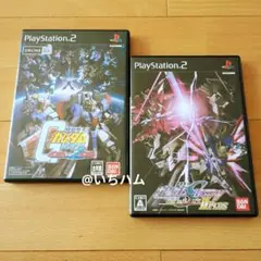 連合vs.Z.A.F.T.IIプラス、ガンダム VS Zガンダムのセット　PS2