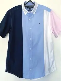 美品　着用1回のみ　TOMMY HILFIGER 半袖シャツ M マルチカラー