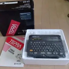 TEPRA TR66　KING JIM テプラ　漢字テープライター　取説付