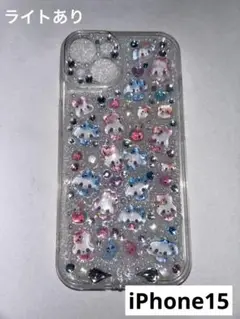 ぷっくりシール iPhone15ケース まじかるベリーベリー