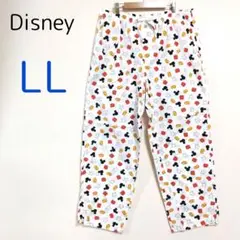 ディズニー【XL】ルームウェア ナイトウェア パジャマ ボトム ミッキー総柄
