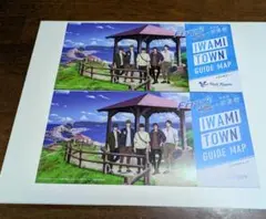 Free!×岩美町 MAP 聖地巡礼 鳥取県 岩美町観光 マップ 2点
