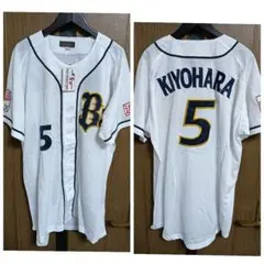 シャープ産業 オリックス・バファローズ 清原和博 ユニフォーム LL 紙タグ付き