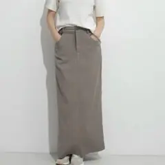 楽天　ダークエンジェル　ロングスカート　グレージュ　Mサイズ　ファッション　服