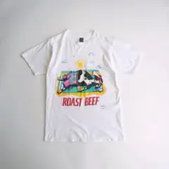 80's Cow Print T-Shirt White