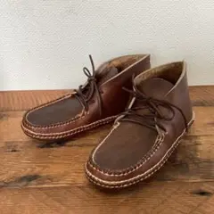 J.L.Coombs クームス インディアンモカシン 革底 約27cm