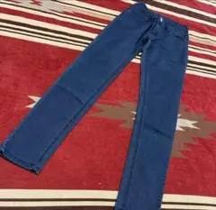 クレドソル脚長スキニー濃い青 スキニーデニム パンツ　サイズSS