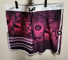 Hurley Phantom 水着 紫 ピンク　希少大きいサイズ38