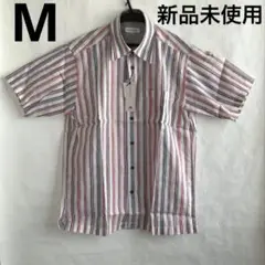 【新品未使用】SIMPLE LIFE 　レナウン　M　半袖シャツ　麻70%
