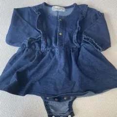 CB スカート付きロンパース 70サイズ ブルー