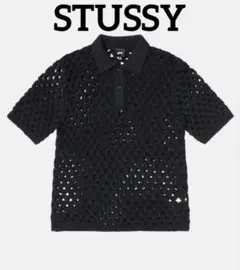 美品　Stussy メッシュセーター L 黒 2025年最新】stussy メッシュニットの人気アイテム - メルカリ