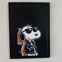 SNOOPY アートポスター(パロディー)
