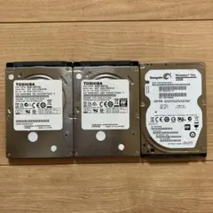 Toshiba & Seagate 320GB 外付けHDD3個セット