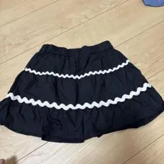 ZARA ブラックキュロット9-10歳