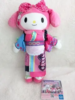 マイメロディ　ピューロランドコラボレーション　ライブキャラ　BIGぬいぐるみ