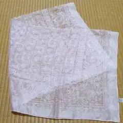 スカーフ テーブルクロス ピンク 象柄
