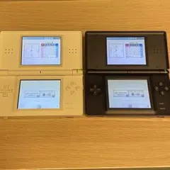任天堂 NINTENDO DS LITE 色違い2台セット