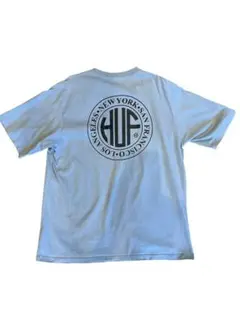 HUF Tシャツ M ライトグレー バックプリント