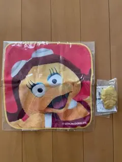 マクドナルド 福袋　ハンカチ　クリップ　 2点セット