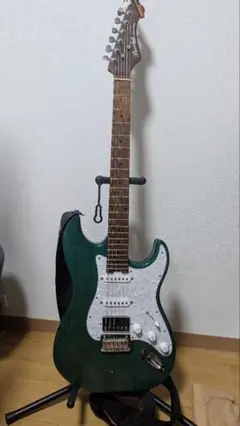 Bacchus BSH-850RSM/STG エレキギター ストラト 緑 Bacchus BSH-850RSM/STG エレキギター ストラト 緑