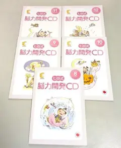 七田式 脳力開発CD 8月〜12月セット