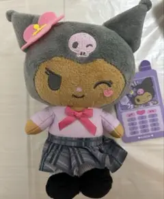 マスコットポーチ ギャル2 クロミ　ブラウン　日焼けクロミ　サンリオ