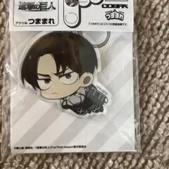 新品未開封　進撃の巨人　アクリルつままれ　リヴァイ