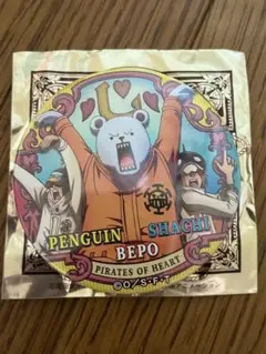 ワンピース　ペンギン　シャチ　ロー　ハートの海賊団　グッズ　輩缶バッジ　ラバスト ONE PIECE 缶バッジ ロー ペンギン シャチ セット ハート海賊団