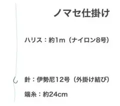 ノマセ針 10セット