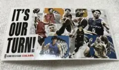 Ｂリーグ23-24シーズンシール バスケットボール IT'S OUR TURN!