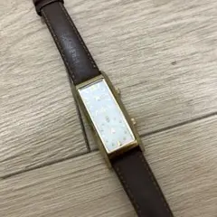 ダブルフェイス　腕時計　レディース