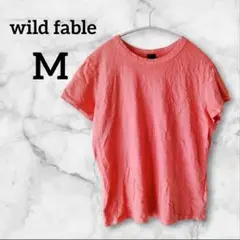 ❤１点限り❤ wild fable ピンク 半袖 Tシャツ【 M】 カットソー
