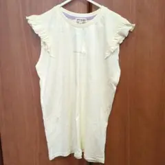 イエローフリルTシャツ 140サイズ