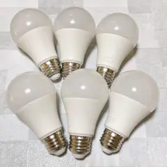 ☆LED電球 E26口金 60W形相当 昼光色 900lm 6個セット