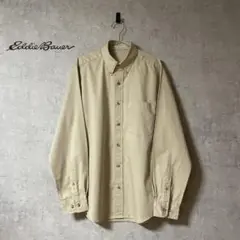 Eddie Bauer エディーバウアー 長袖 コットンシャツ