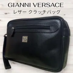 ジャンニヴェルサーチ クラッチバッグ セカンドバッグ メデューサ ブラック