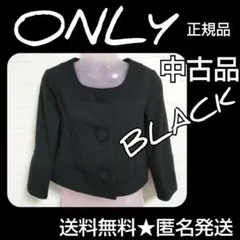 ONLY★カジュアル ジャケット★中古品 BLACK