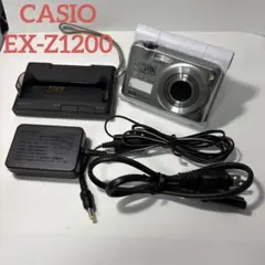 【美品】CASIO EXILIM EX-Z1200 シルバー (動作確認済)