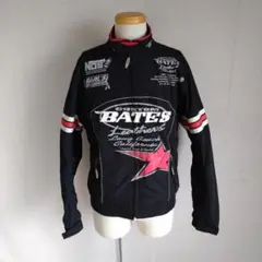 BATESバイクジャケット裏地メッシュツーリングドライブブラックサイズM