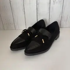 未使用品　unknown ローファー　ポインテッドトゥ　タッセル
