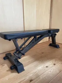可変式トレーニングベンチ ブラック