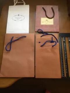 紙袋 5個 ヴィトン PRADA ETRO ヴィンテージ レトロ