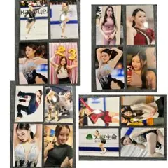 紀平梨花　ポストカードサイズ　写真16枚