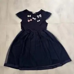 anyFAM ネイビー ワンピース 130
