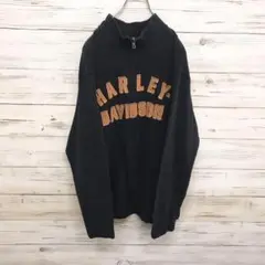 GENUINE MOTOR CLOTHES☆ハーフジップスウェット L