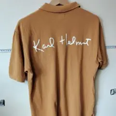 Karl Helmut ブラウン ポロシャツ Mサイズ