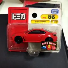 トミカ86 トヨタGR86 ブリスターパック　NEWシール付