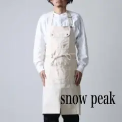 【snow peakは】美品！　非売品‼︎レア　snow peak前掛け 代引き不可】 2025年最新】snow peak 前掛けの人気アイテム