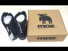 ●今月迄 MOZ ウィンターブーツ センターファスナー付 23cm ブラック